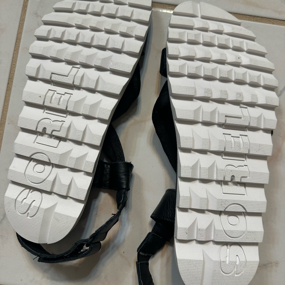 Sorel Women’s Black Strappy Sandals - Picture 3 of 3